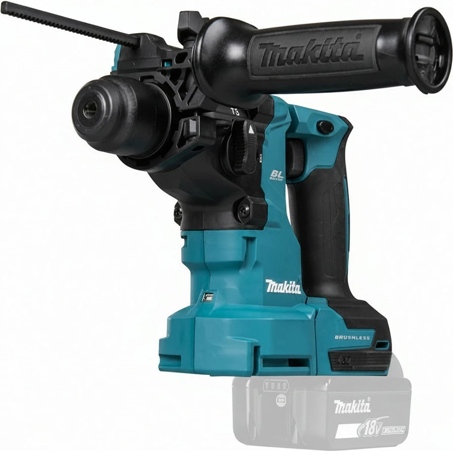 Çekiç shpues me akumulator Makita DHR183Z, 18V LXT, Brushless, SDS-Plus, turkez/zi