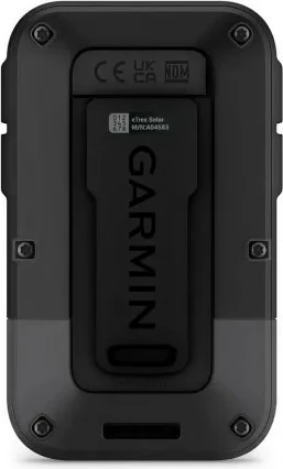 GPS dorë Garmin eTrex Solar, 28 MB, E zezë, Gri