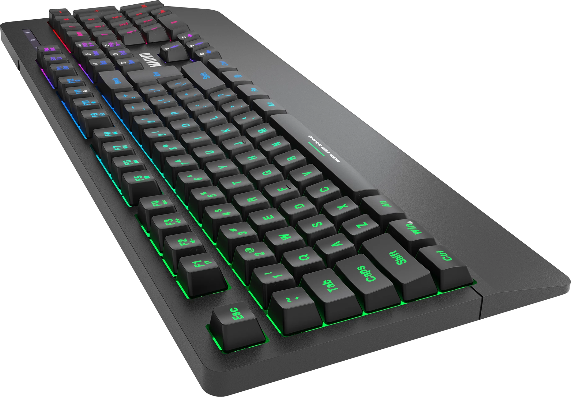 Tastierë gaming Marvo K635, full-size, membranë, USB, RGB, 104 taste, e zezë