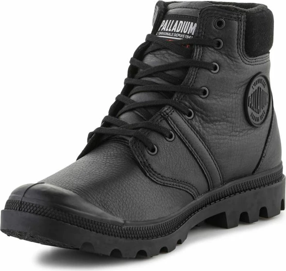 Këpucë Palladium Pallabrousse për meshkuj dhe femra, të zeza