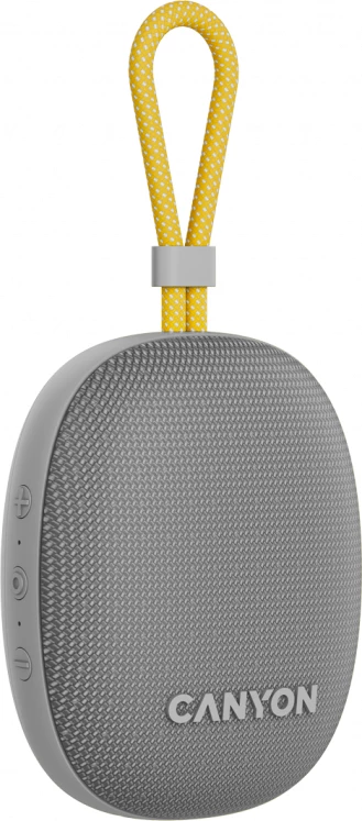 Altoparlant Bluetooth CANYON OnMove 12, 5W, IPX7, TWS, USB-C, gri
