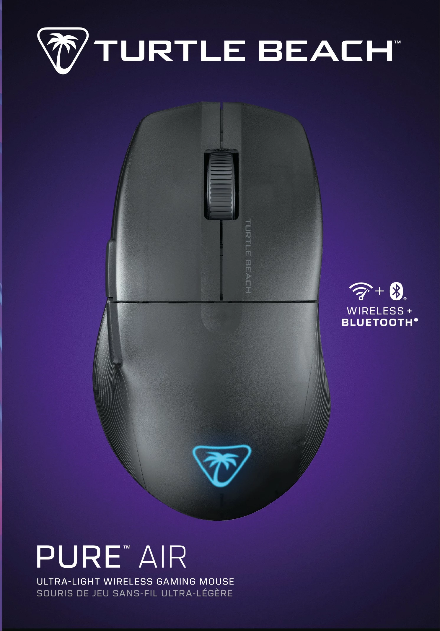 Maus gaming Turtle Beach Pure Air, pa tela, 26000 DPI, i zi