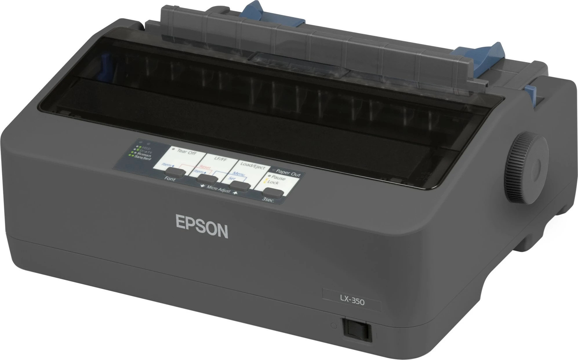 Printer Epson LX-350, 9-pin, 128KB, 357cps, 240x144 DPI