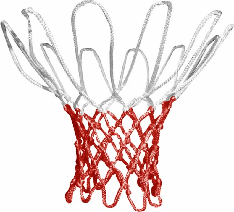 Rrjetë basketbolli Domeks, e bardhë dhe e kuqe