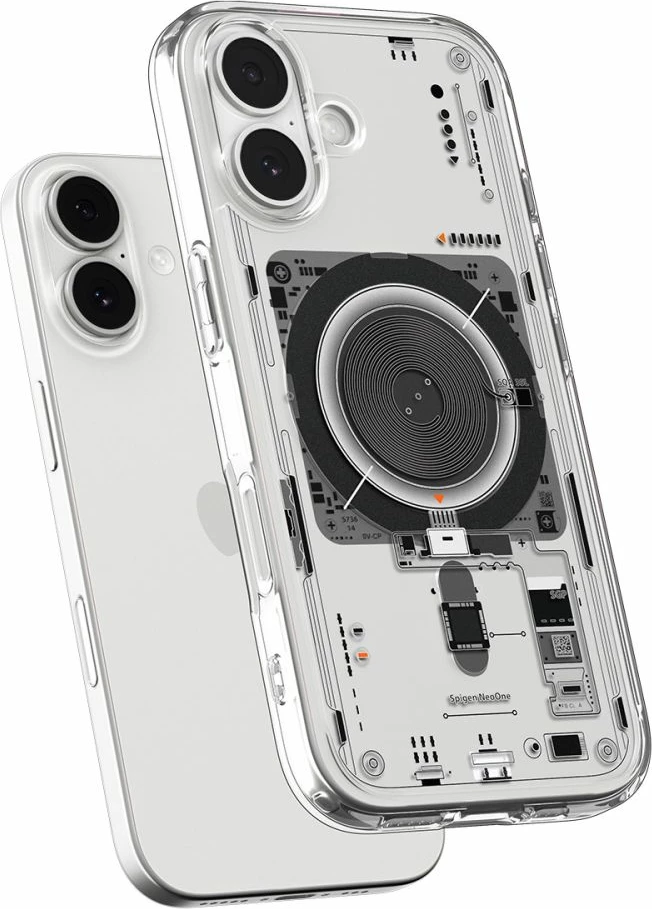 Mbështjellës Spigen Ultra Hybrid MagSafe për iPhone 17 Neo One, Transparent