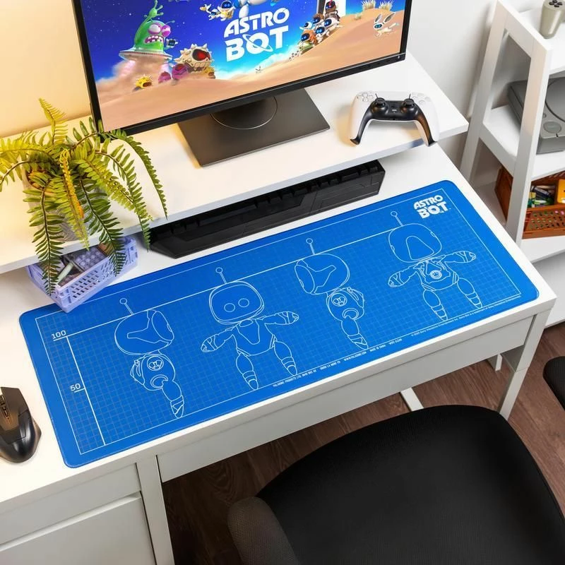 Mauspad Paladone Astro Bot 80 x 30 cm, blu