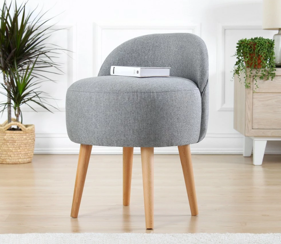 Puf Atelier del Sofa, Corvile, ngjyrë gri