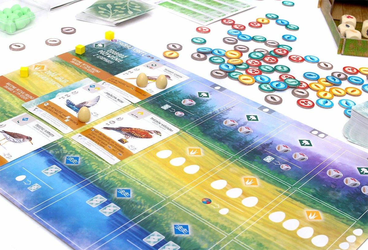 Lojë tavoline Rebel On Wings, strategjike-ekonomike, 1-5 lojtarë, 10+