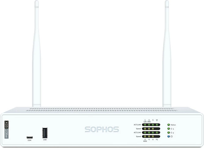 Firewall Sophos XGS 108w, Wi‑Fi 6, 6x 2.5GbE, i bardhë