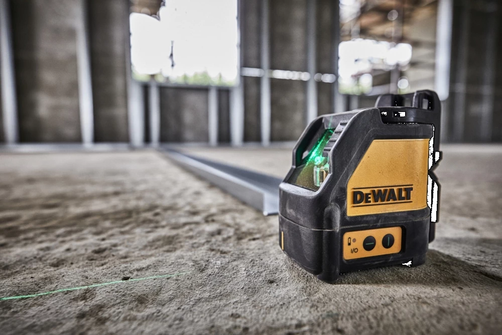 Laser nivelues me linjë kryq Dewalt DW088CG rreze e gjelbër
