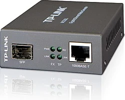 Konvertues Rrjeti TP-Link MC220L, port SFP Gb dhe RJ45 1000M