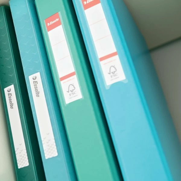 Binder me 4 unaza Esselte Breeze 25 mm A4 (626247) blu