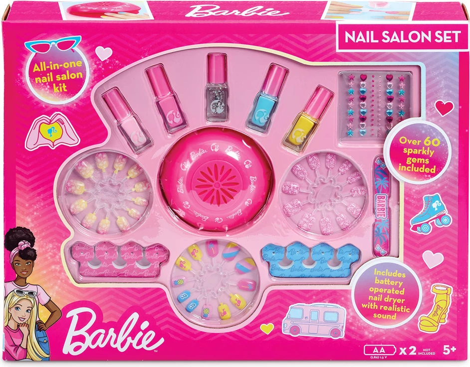 Set Kreativ për Manikyr Barbie – Nail Salon Craft Set