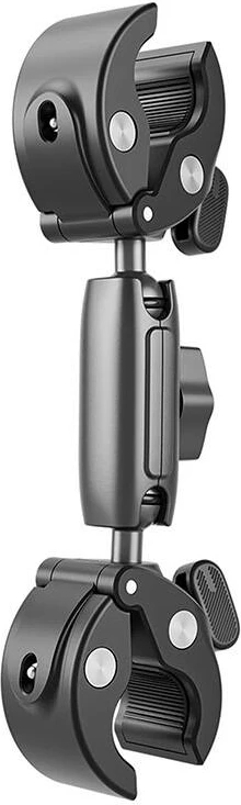 Mbajtëse kamerë sportive, Telesin GP-HBM-001-D, rrotullim 360°, aliazh alumini, për timon motoçikletë/bicikletë