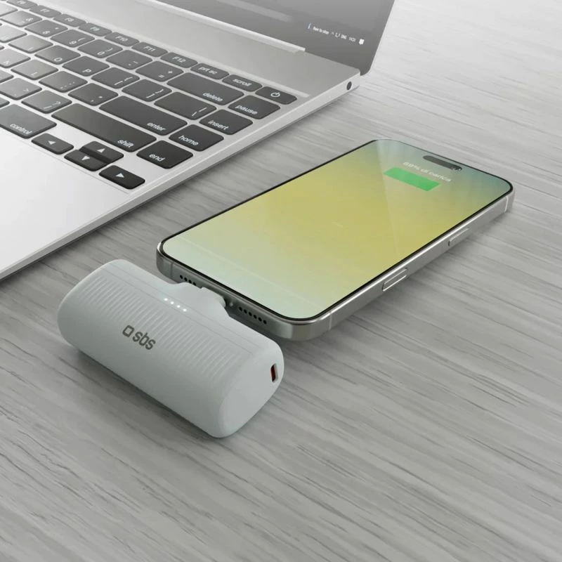 Powerbank SBS EcoPower 5000 mAh 10W, gri