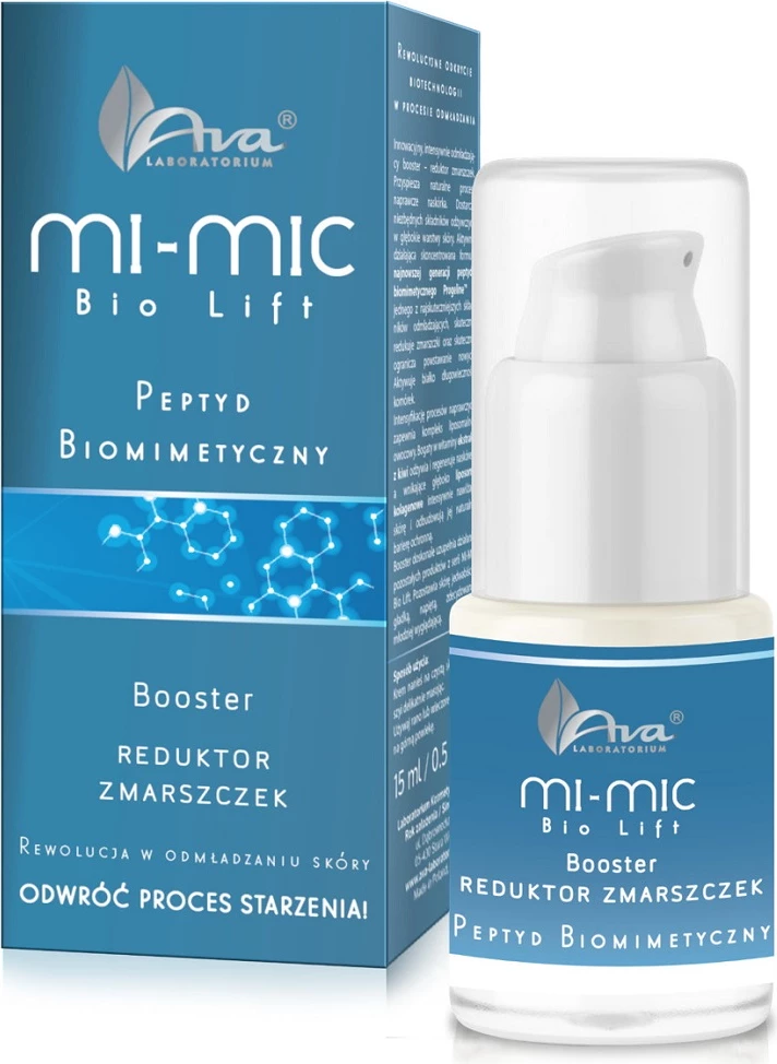 Serum për fytyrë për femra Ava Laboratorium Mi-Mic Bio Lift Booster Wrinkle Reducer 15ml