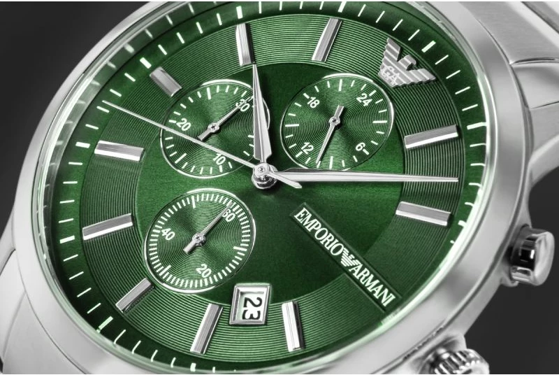 Orë dore për meshkuj Emporio Armani, argjend