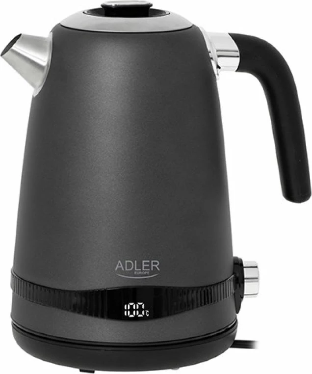 Çajnik elektrik Adler AD 1295g, gri