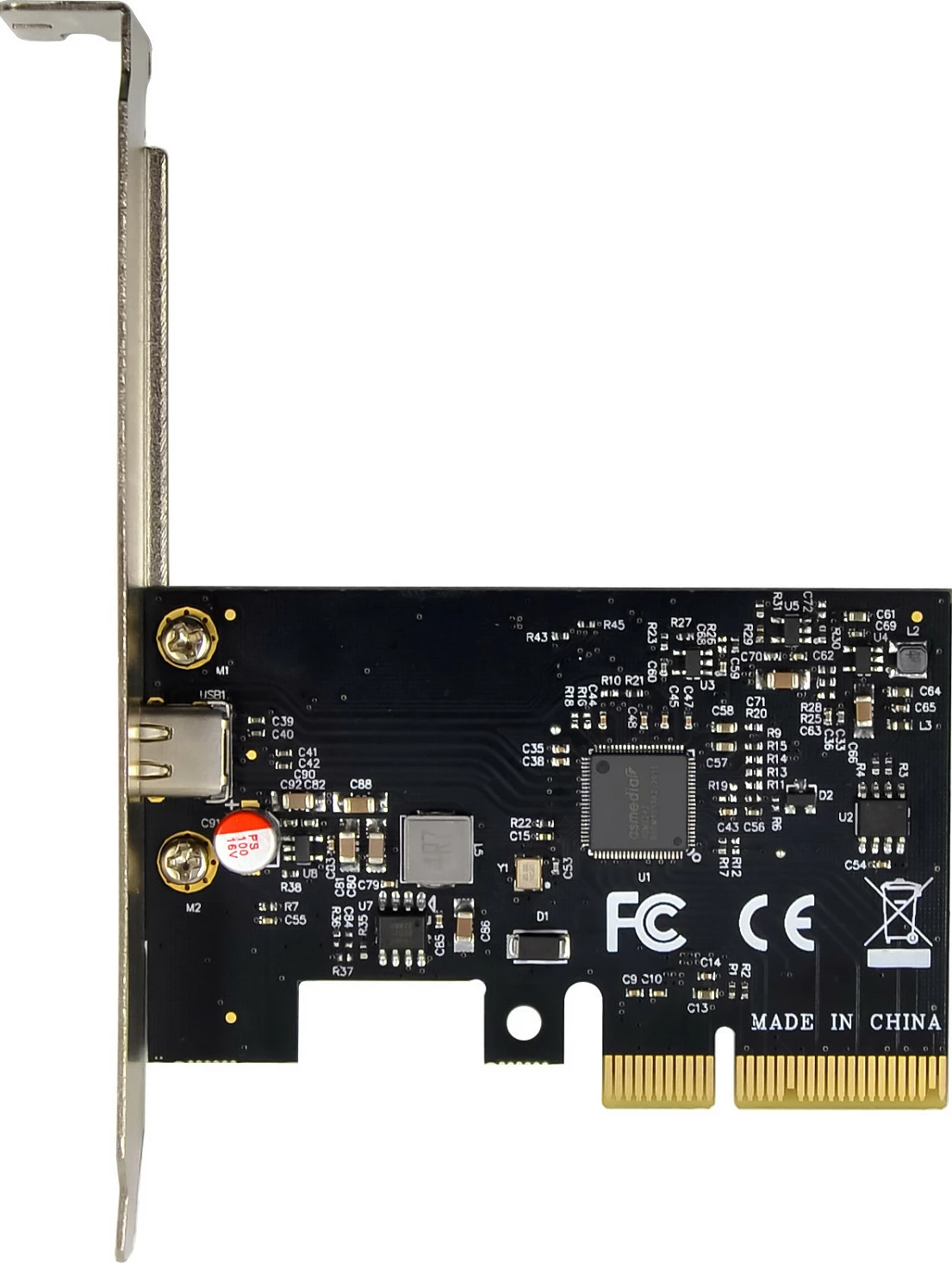 Kartelë zgjerimi PCIe Conceptronic 4x PCIe 3.0, USB-C 3.2 Gen2x2 20Gbps