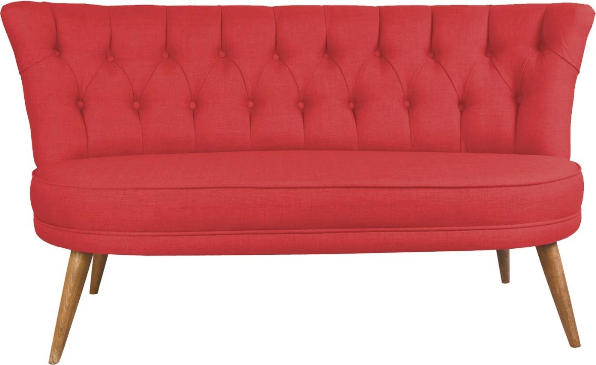 Divan 2-vendësh Atelier del Sofa, Richland Loveseat, ngjyrë e kuqe tile