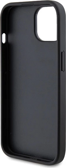 Mbështjellës Guess GUHCP15MPS4DGPK për iPhone 15 Plus 6.7", i zi, hardcase