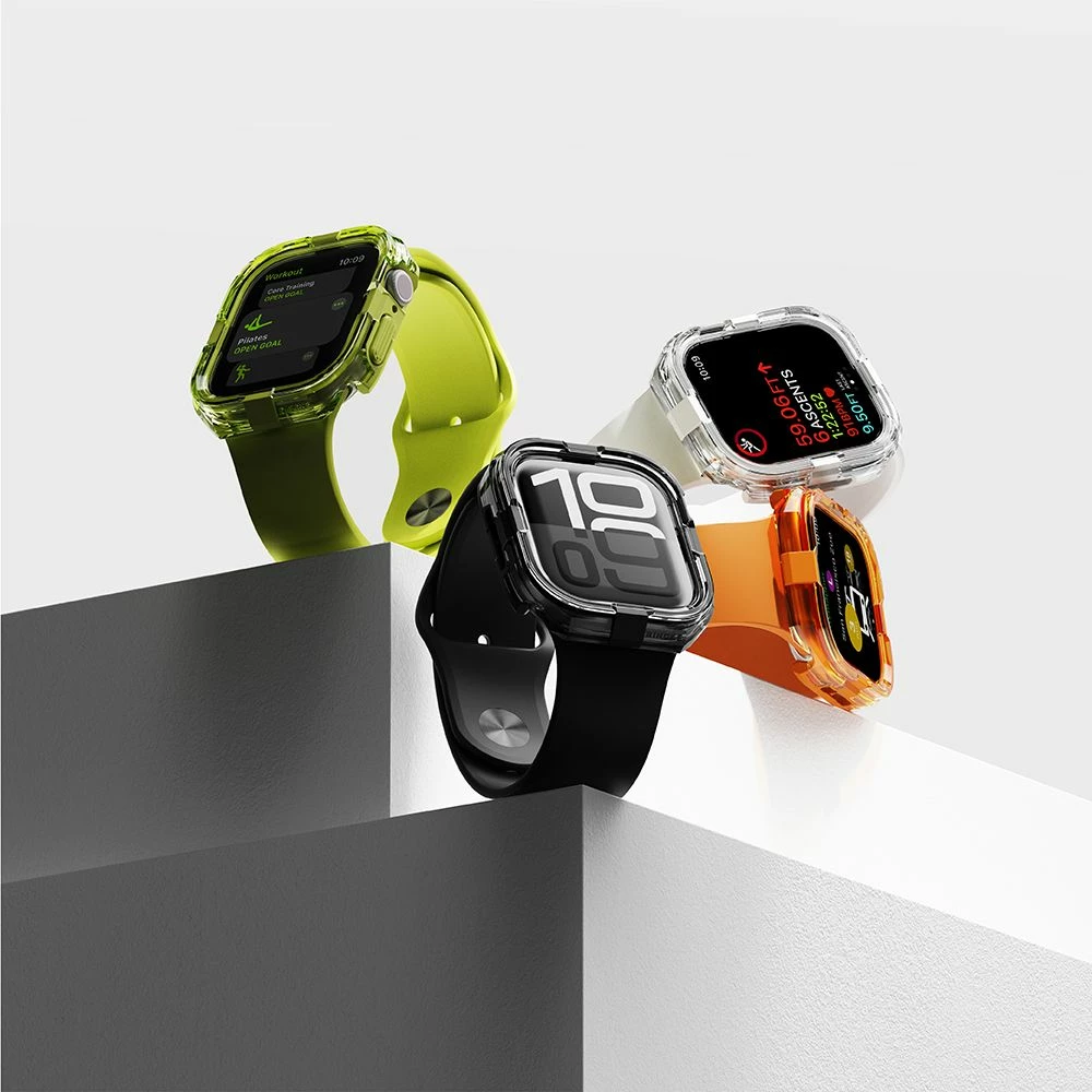 Mbështjellës Ringke Fusion për Apple Watch 10, 46mm, i zi