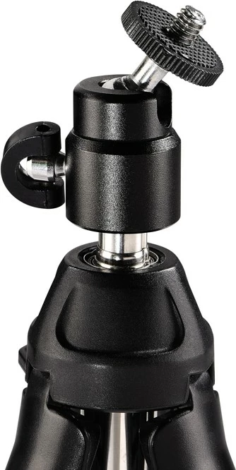 Tripod Hama Multi 4-in-1, 4601, mini, 20-90 cm, i zi me të kuqe