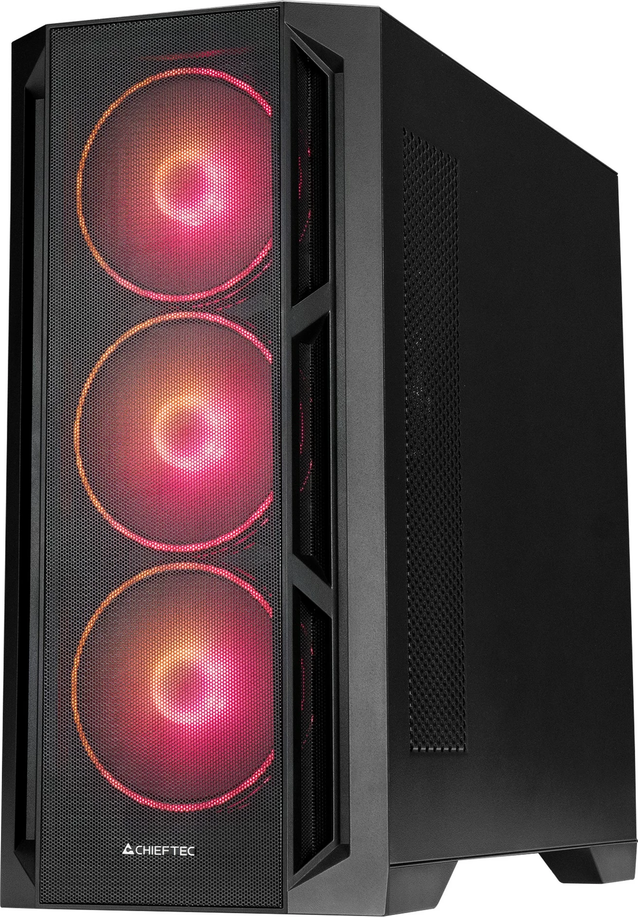 Kasë Chieftec APEX Lumo, Midi Tower, RGB, E-ATX, e zezë