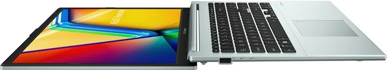Laptop ASUS Vivobook Go 15 E1504GA-WS34, Intel Core i3, 8 GB RAM, 256 GB SSD, Gjelbër, Gri