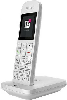 Telefon fiks pa tela Telekom Sinus 12, analog, speakerphone, libër telefoni 100 kontakte, i bardhë