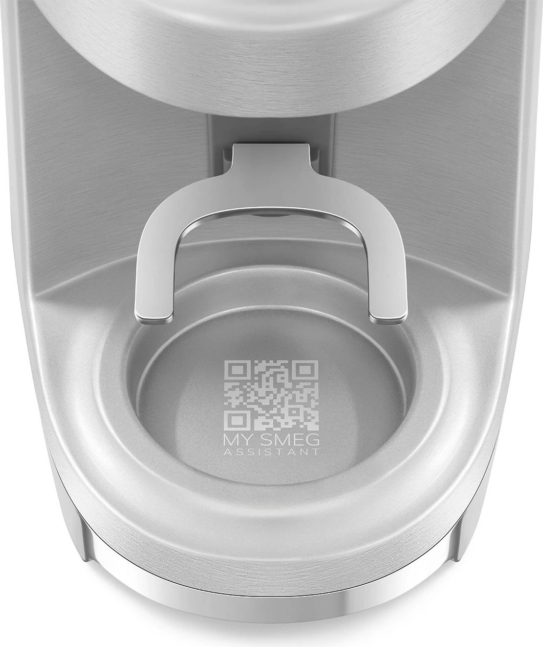 Mulli kafeje Smeg CGF02SSEU 50s Style, argjendtë