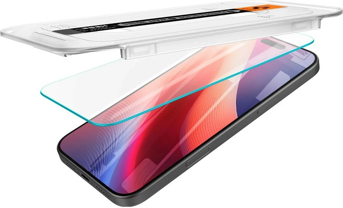 Xham mbrojtës për Apple iPhone 16 Pro Max SPIGEN Glas.TR EZ Fit, transparent