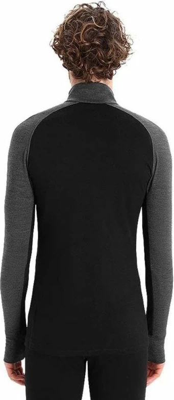 Maicë termike për meshkuj Icebreaker Zoneknit 260 LS Half Jet, gri