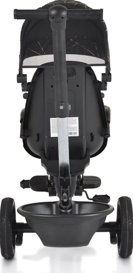 Triçikletë Cangaroo Fusion, e zezë