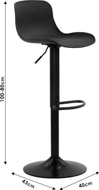 Karrige për bar Walden PP e bardhë