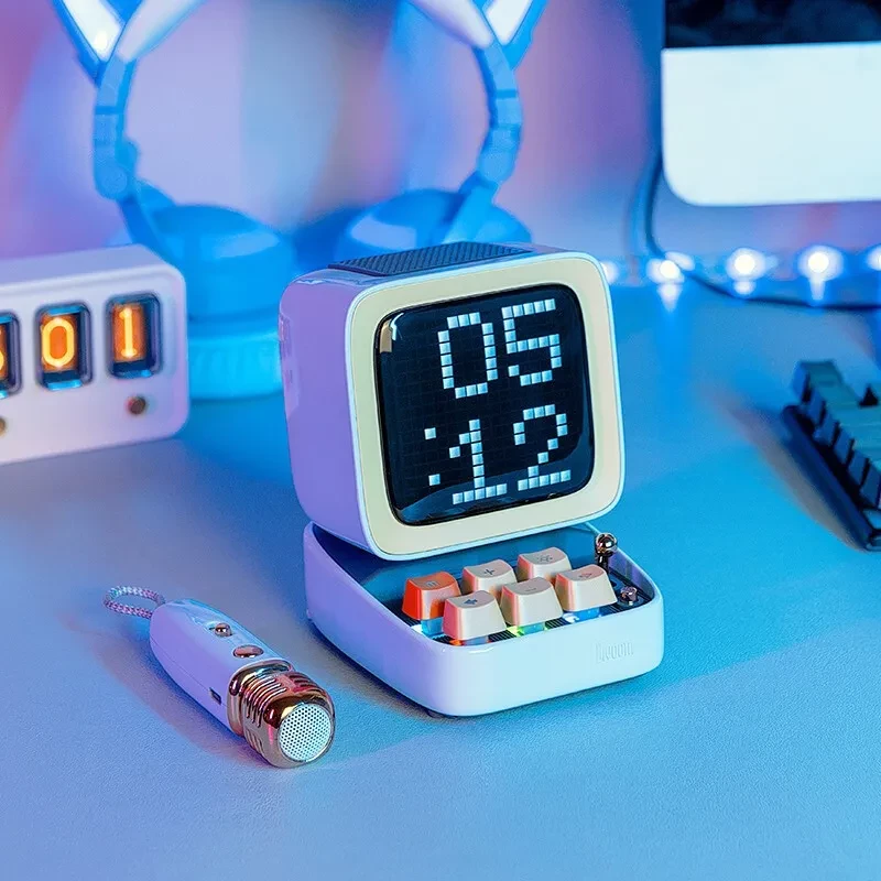 Mikrofon & Altoparalant Divoom DitooMic Retro Pixel Art Game Bluetooth Speaker Microphone Karaoke Function