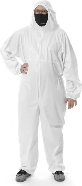 kombinezon mbrojtës, SANIFINE, L/XL, poliuretani i veshur, i larshëm 60°C, i bardhë