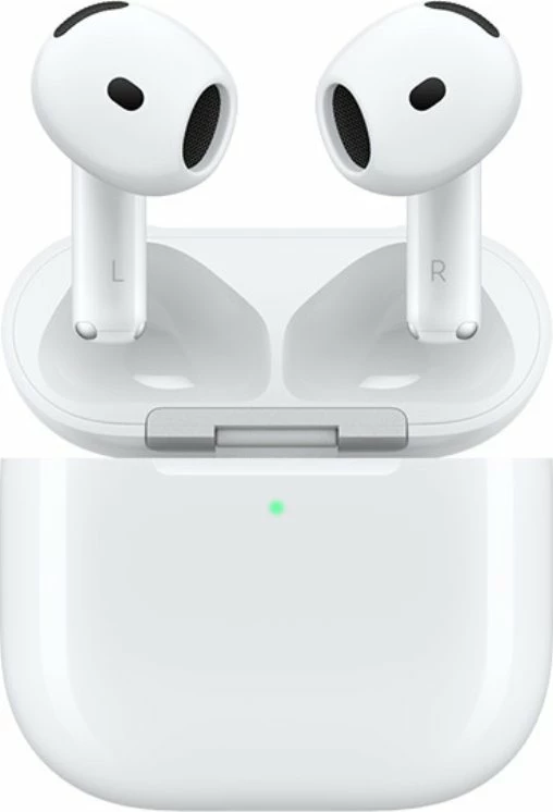Kufje Apple AirPods 4 MXP63ZM/A, Bluetooth, me mikrofon, 5 orë, të bardha