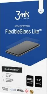 Xham mbrojtës hibrid 3MK FlexibleGlass Lite për Samsung Galaxy A12, 0.16 mm