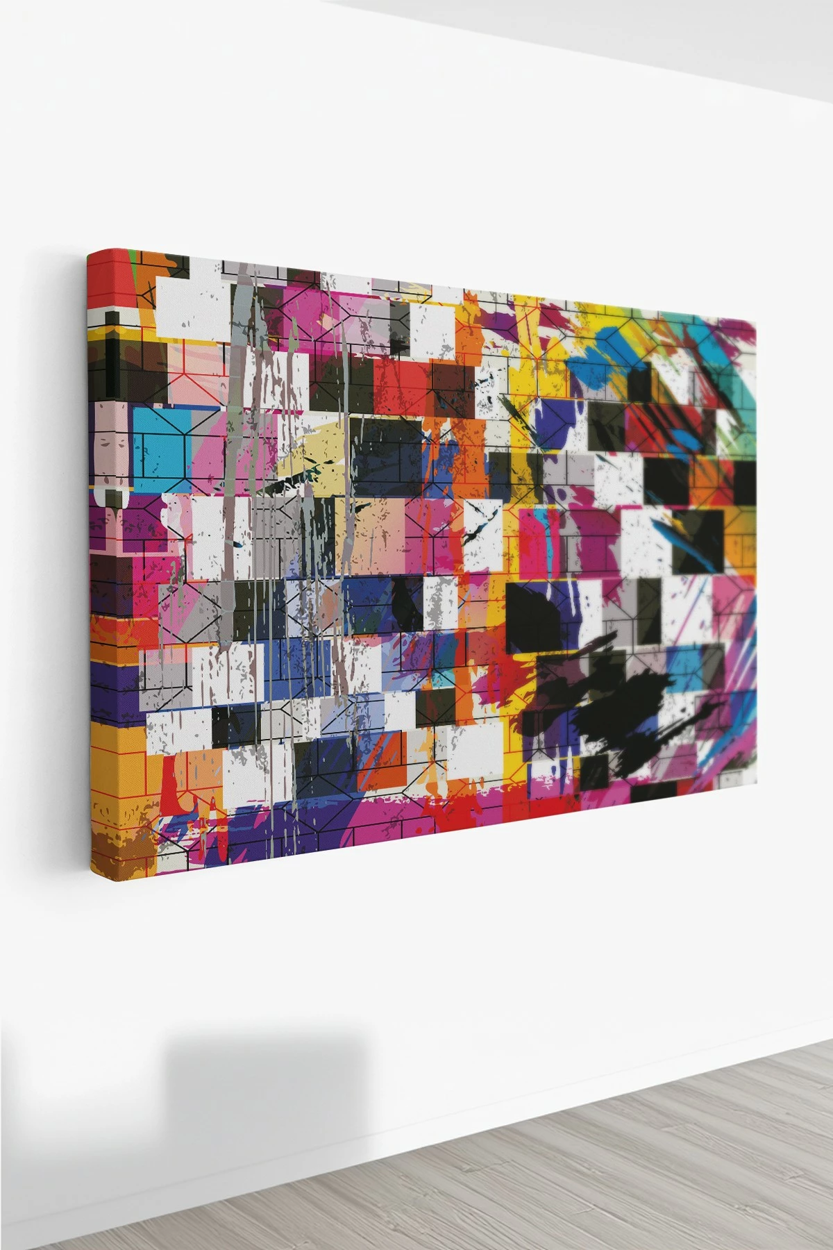 Pikturë dekorative në kanavacë, shumëngjyrëshe, Wallity, Ersyfdc88, 50x70cm
