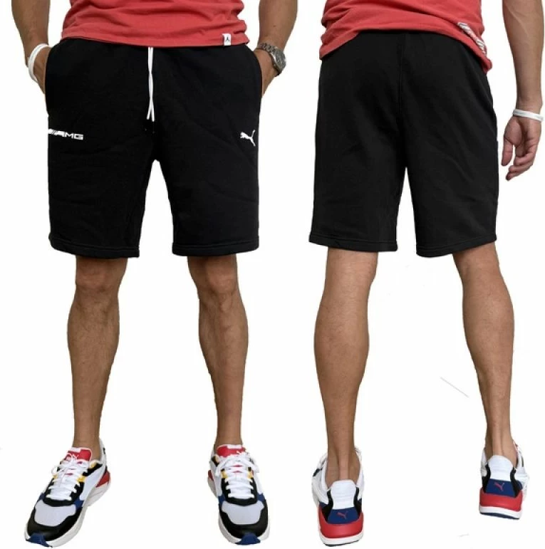 Shorce për meshkuj Puma Mercedes AMG, të zeza