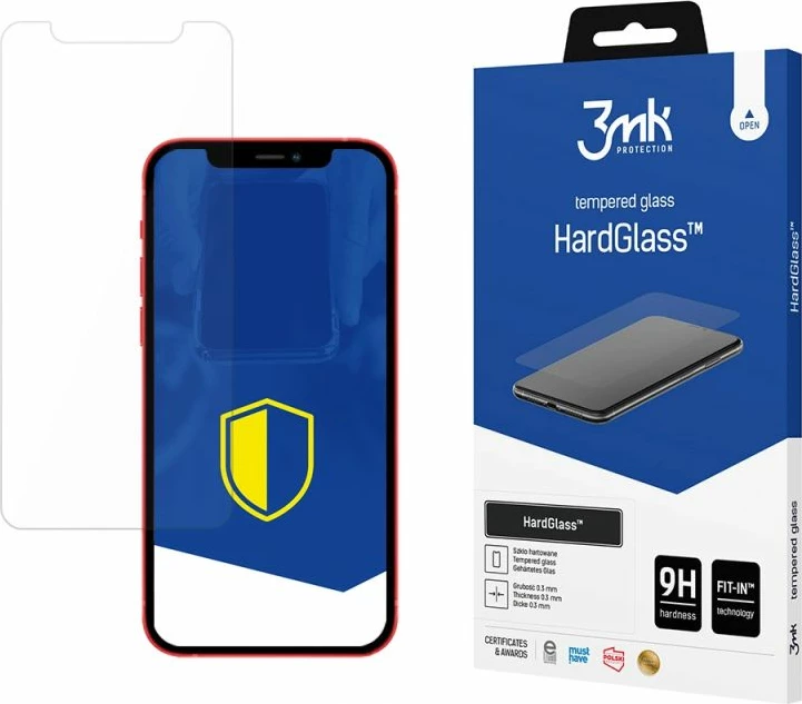 Mbrojtës ekrani tempered glass 3mk HardGlass për iPhone 12 Pro Max