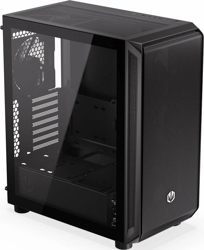 Kasë Endorfy Arx 500 Air (EY2A010), Midi Tower ATX, 5x 140mm PWM, xham i kalitur, e zezë