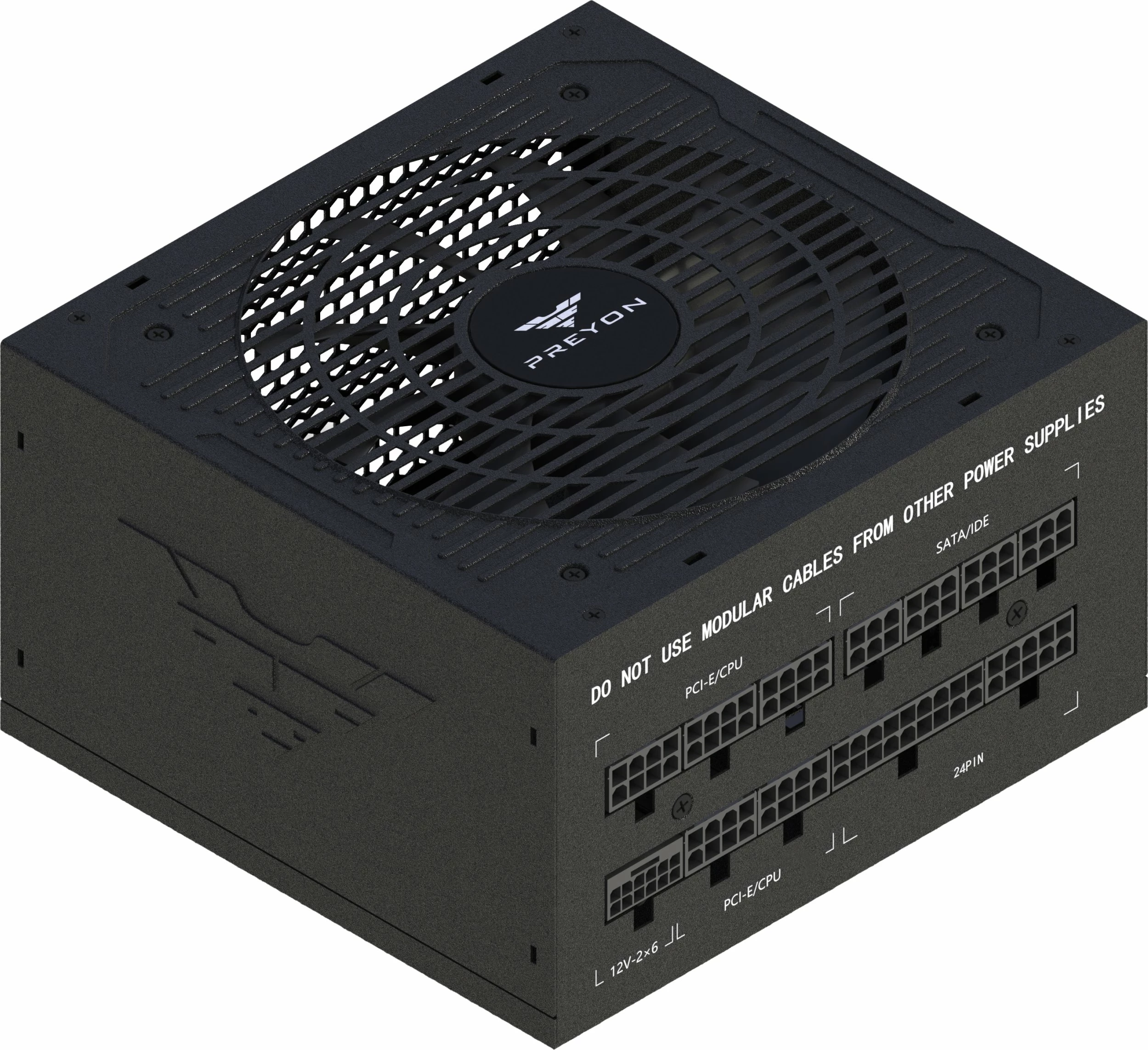 Furnizues rryme (PSU) PREYON Eagle Power GOLD PEPG750W 750W, 80 Plus Gold, full modular, ATX 3.1, PCIe 5.1 16-pin, i zi