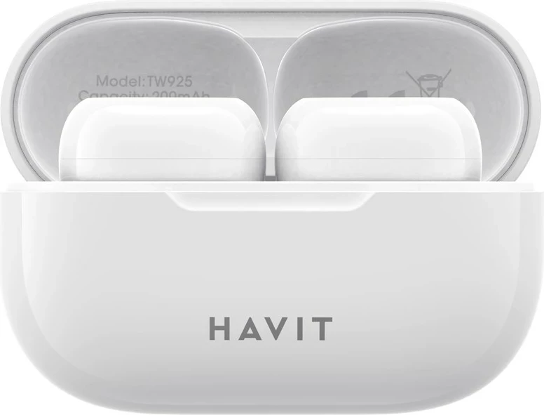 Kufje HAVIT TW925 TWS, pa tela, të bardha