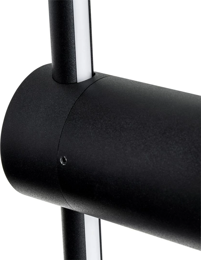 Llambë muri Activejet AJE-HILTON, LED, 9 W, Alumini, E zezë