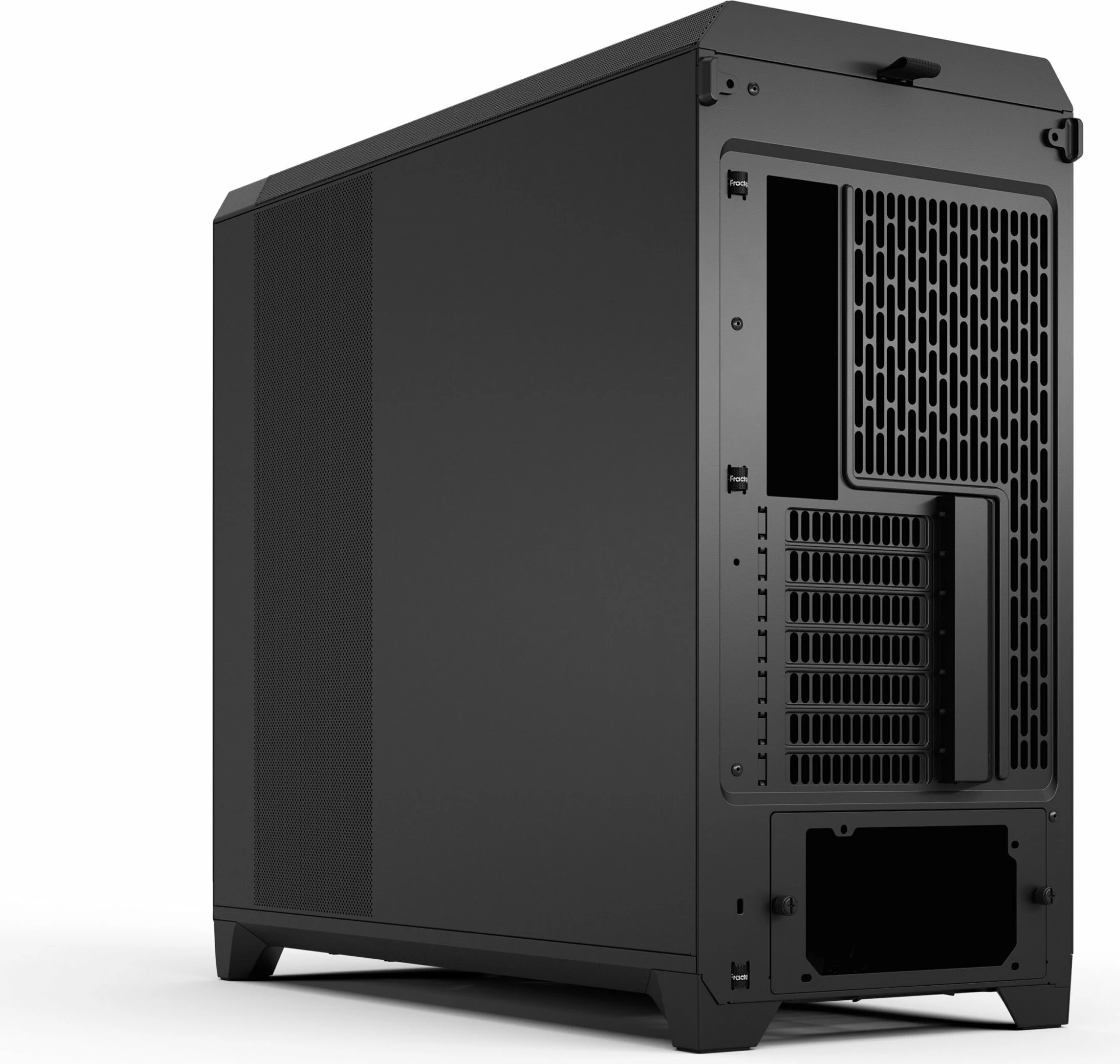 Kasë Fractal Design Meshify 3 XL Solid FD-C-MES3X-01, Midi Tower ATX/e-ATX, USB-C, e zezë