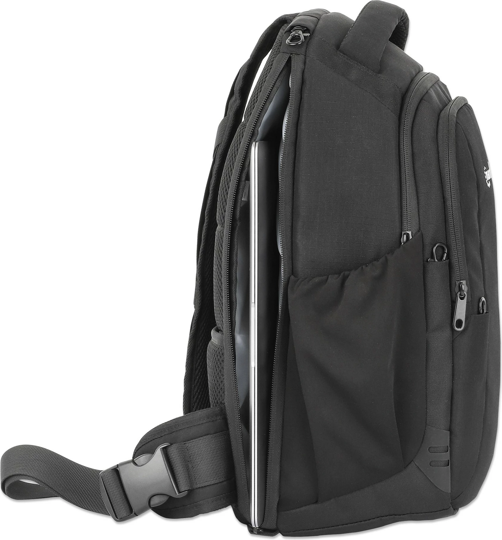 Çantë shpine MANHATTAN Amsterdam për notebook 13.3 inç, e zezë