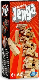 Lojë tavoline Hasbro Jenga Refresh A2120, set 54 blloqe druri