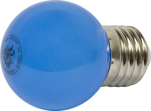 Llambë LED Synergy21 S21-LED-000732, E27, 1W, dritë blu